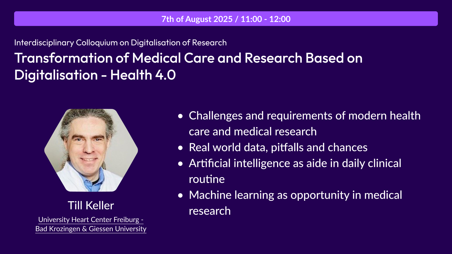 Colloquium teaser short 07.08.2025