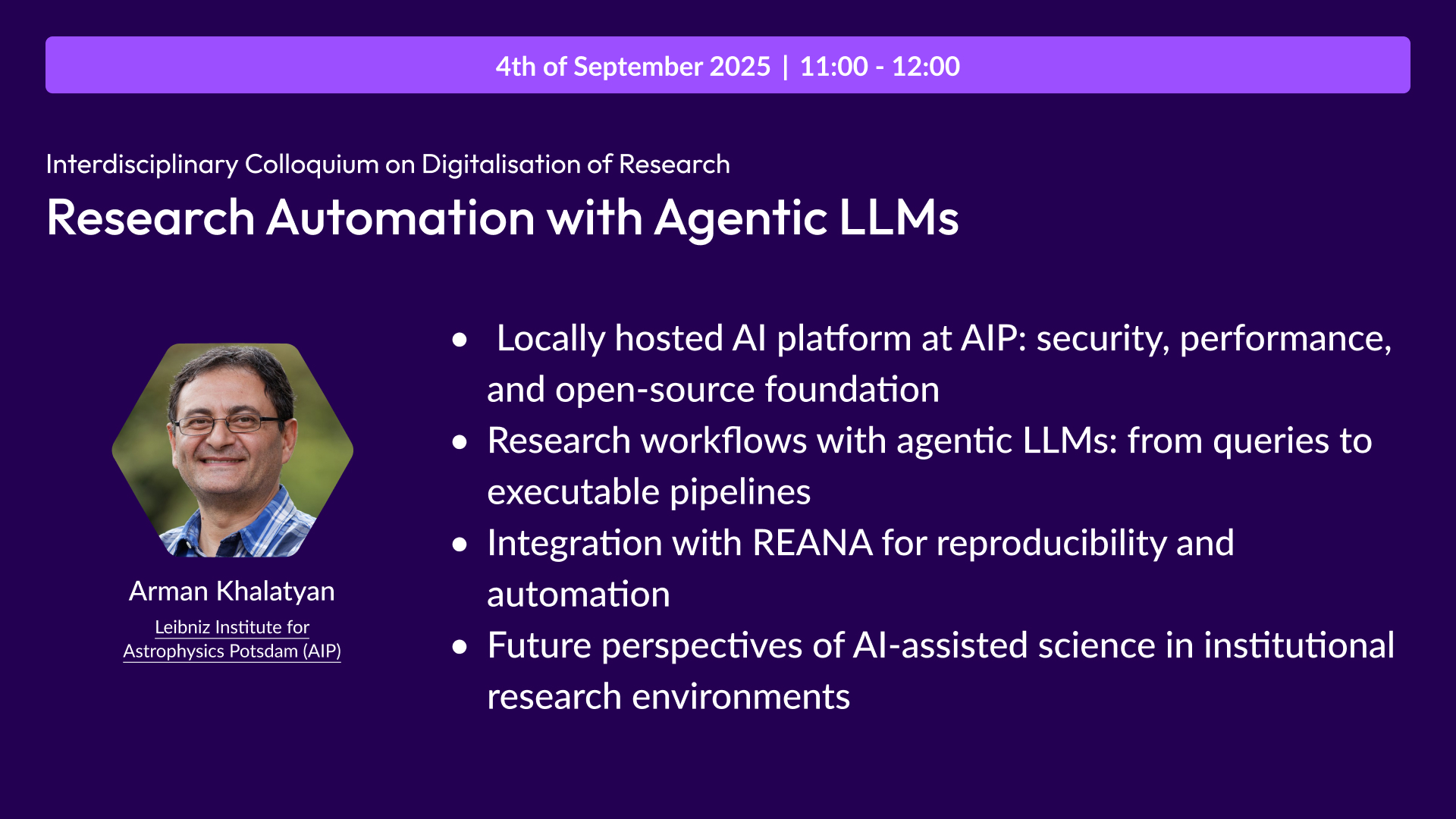 Colloquium September 2025 short