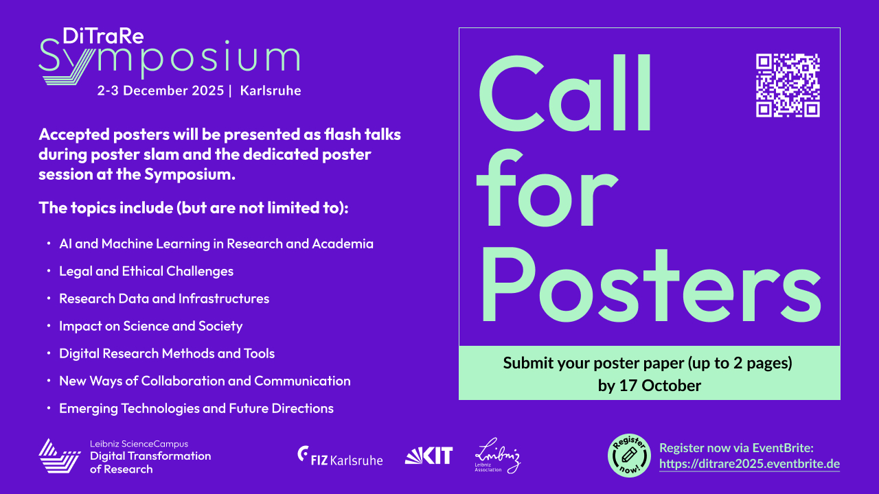 Symposium call for posters teaser