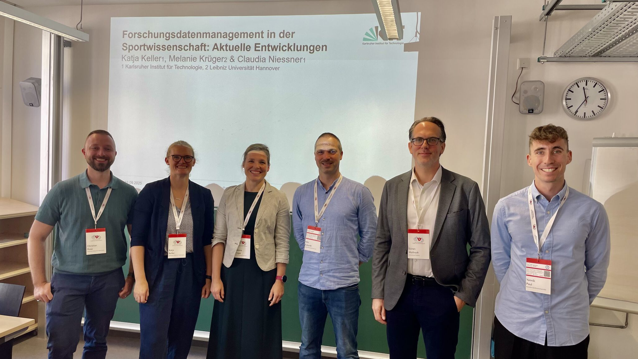 Team at dvs 2025 Muenster